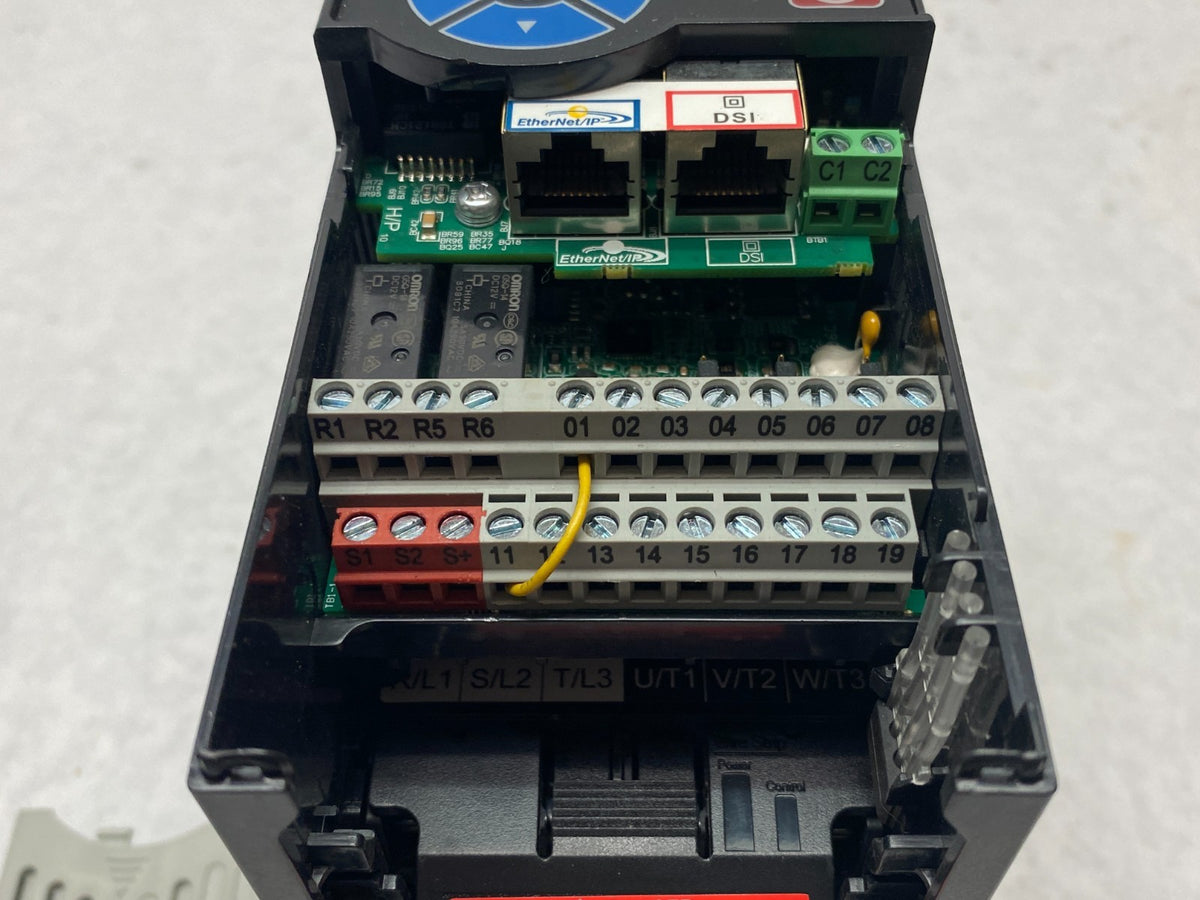 25B-D1P4N114 | Allen Bradley Ser. A PowerFlex 525 0.4kW 0.5HP AC Drive 3-Phase - Used - Maverick Industrial Sales