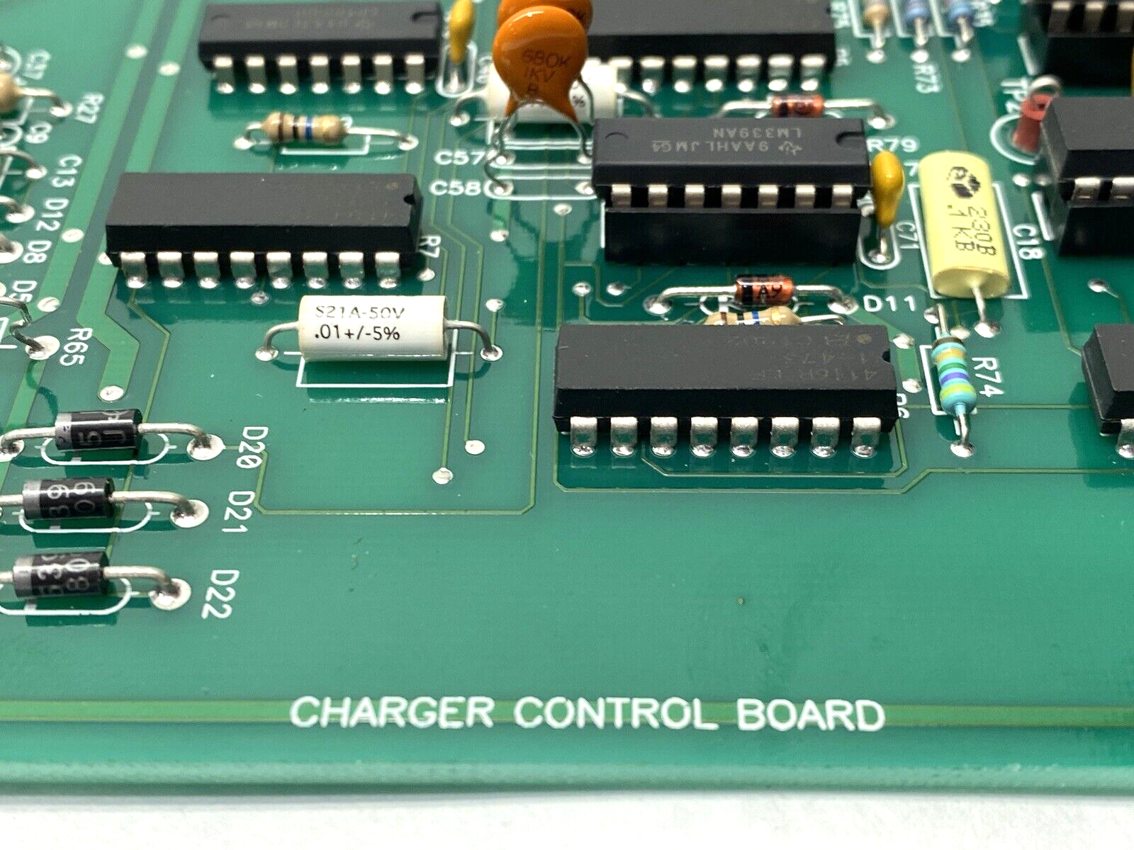 80-9214032-90, 70-411402-90 | Ametek 80-9214032-90 Solidstate Charger Control Circuit Board 70-411402-90 Rev C - For parts or not working - Maverick Industrial Sales