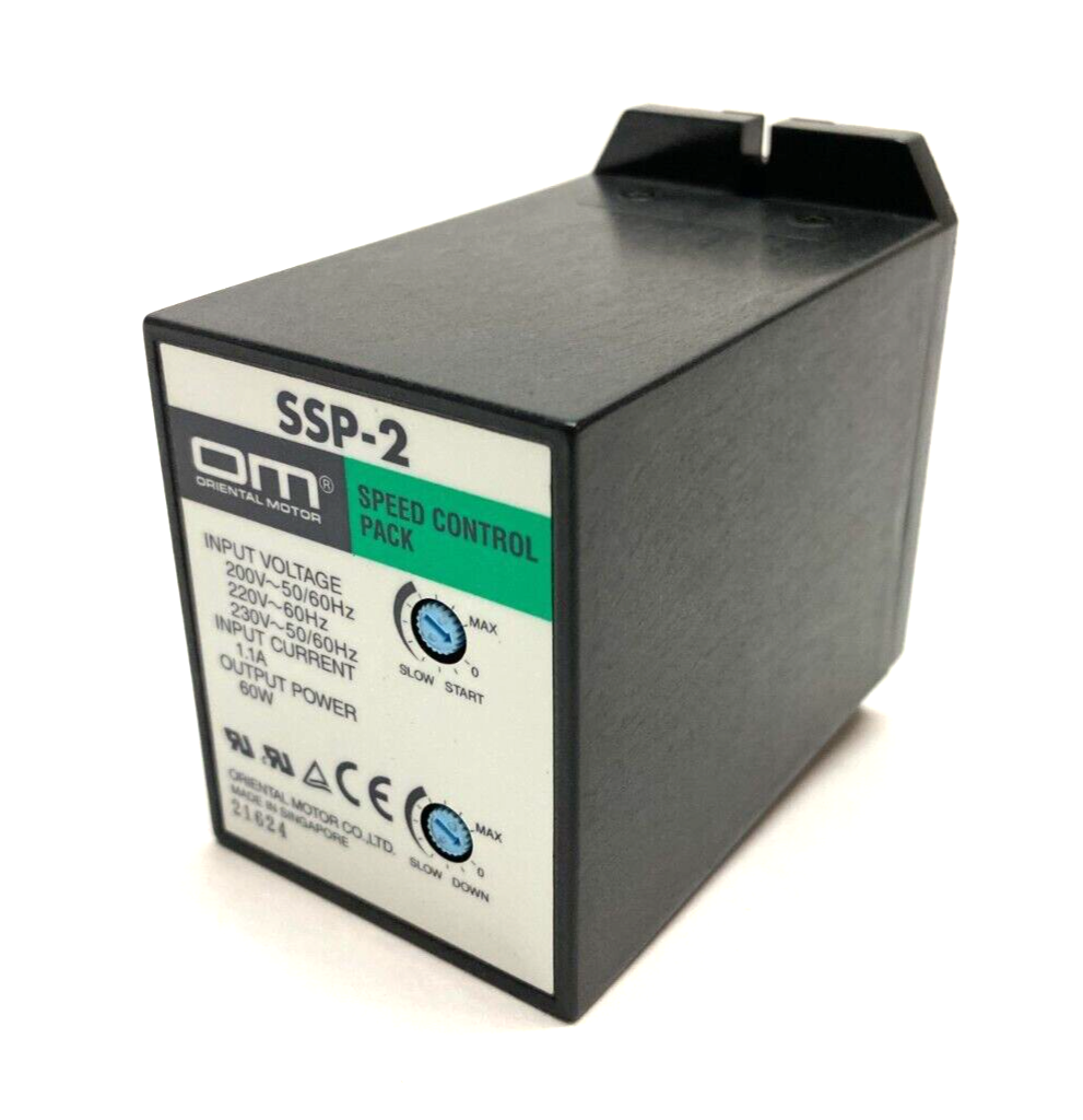 Oriental Motor SSP-2 Adjustable Speed Control Pack Relay Module 60W 1.1A - Maverick Industrial Sales