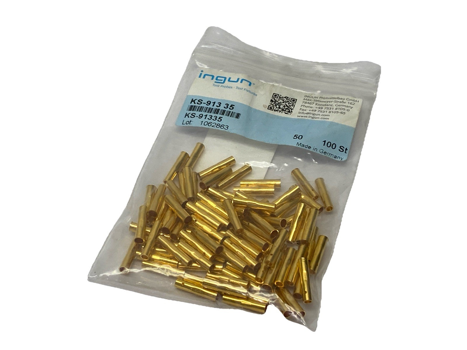 KS-913 35,KS-91335 | Ingun KS-913 35 Press In Receptacle LOT OF 90 - New - Maverick Industrial Sales