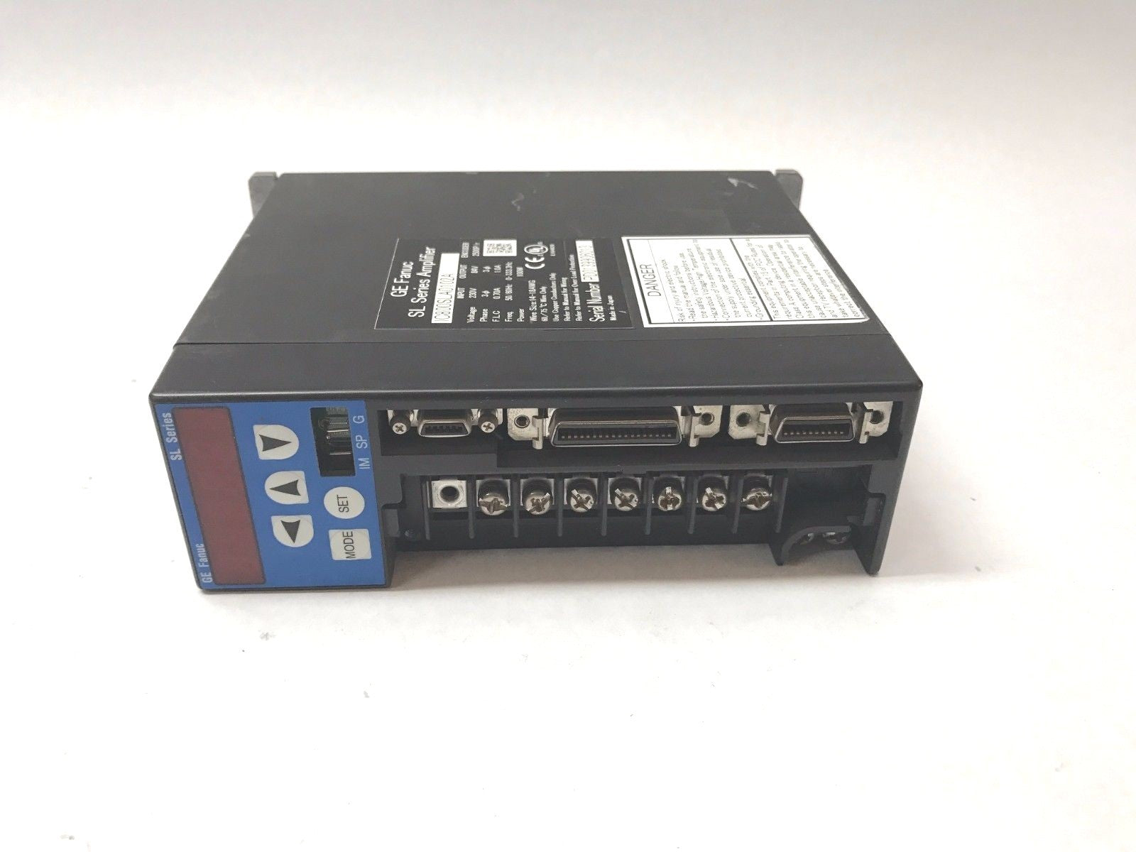 IC800SLA0102A | GE Fanuc SL Series Amplifier Drive Controller Encoder Servo - Used - Maverick Industrial Sales
