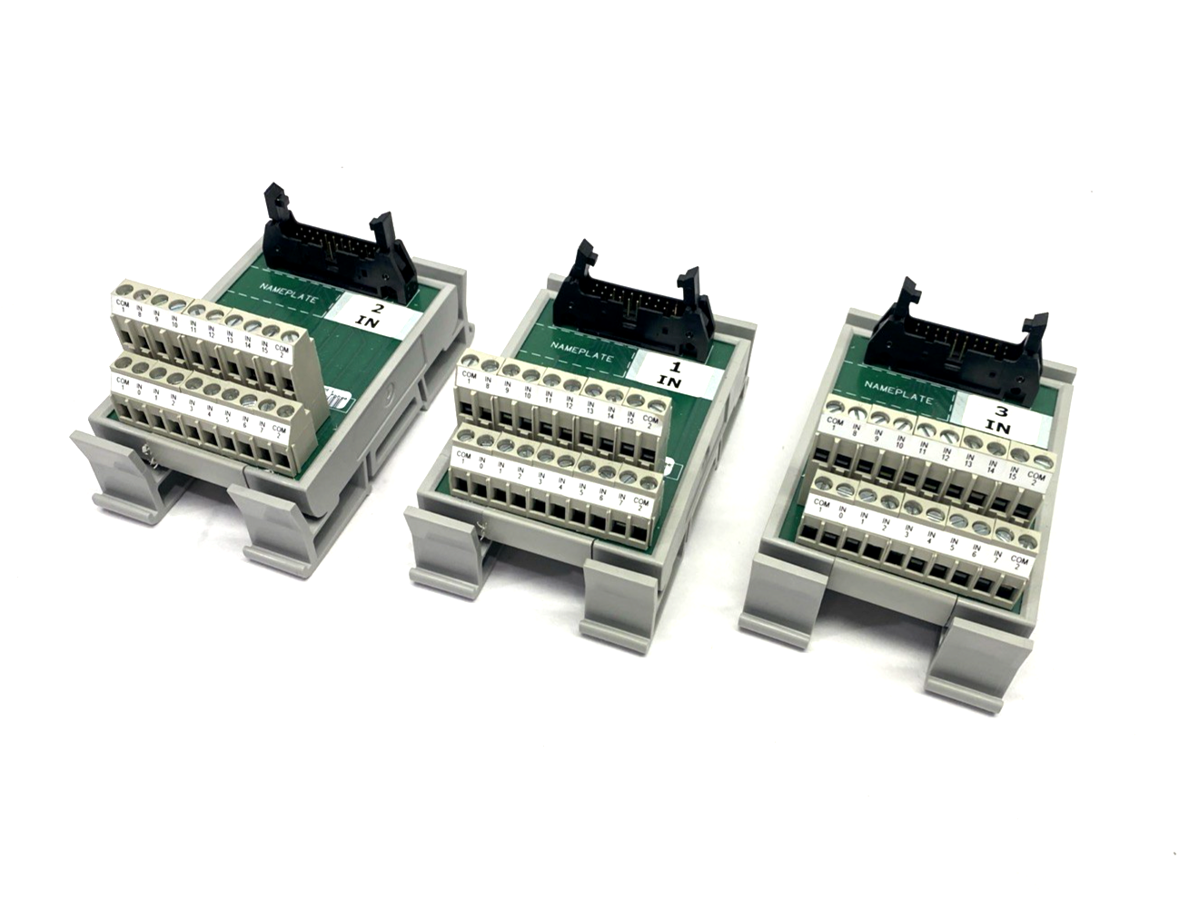 | Allen Bradley 1492-IFM20FN Ser. C. 20 Pin Connection Interface LOT OF 3 - Used - Maverick Industrial Sales