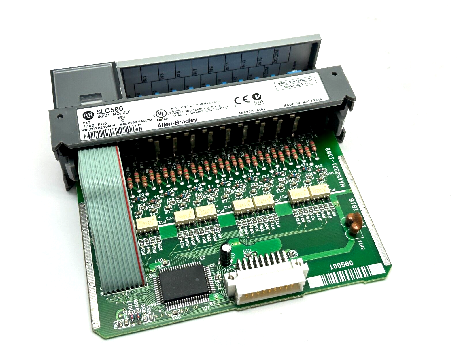 1746-IB16 | Allen Bradley Ser C I/O Module Digital 16 Inputs 10-30VDC - Used - Maverick Industrial Sales