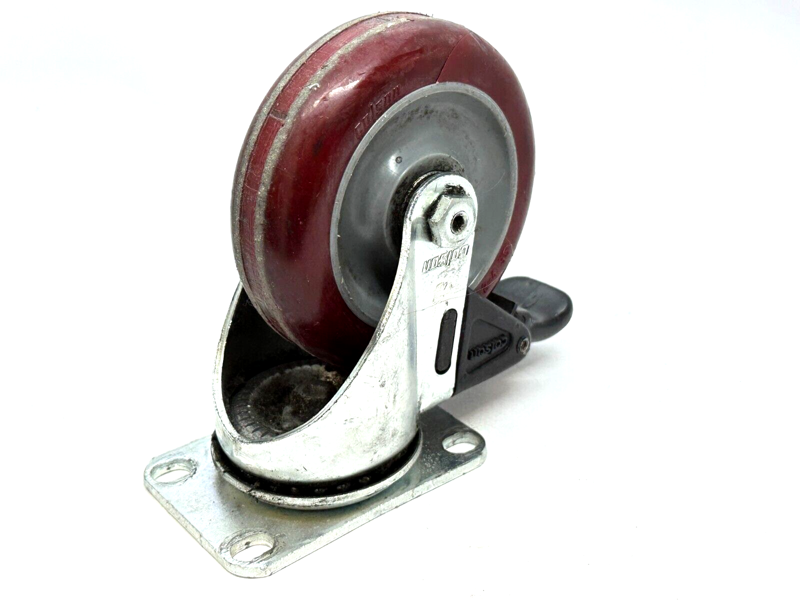 4" | Colson Caster Swivel Wheels with Lock - Used - Maverick Industrial Sales