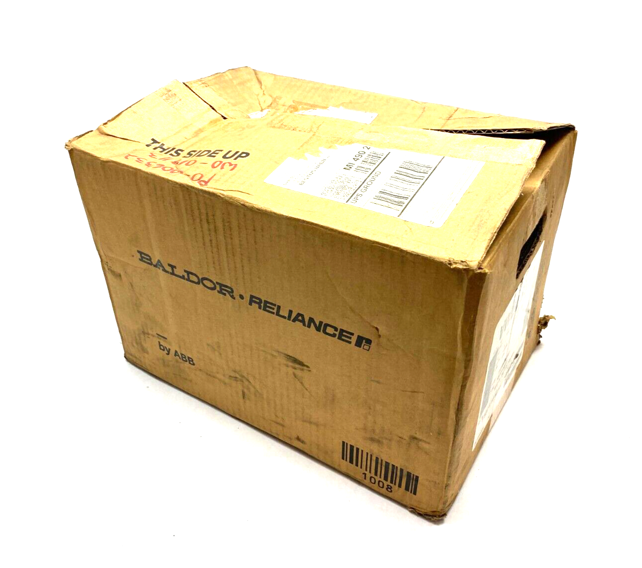 ABB Baldor Reliance VWDL3504 Washdown Duty Motor 1-Ph 1/2HP 1725rpm 35S583N406G1 - Maverick Industrial Sales