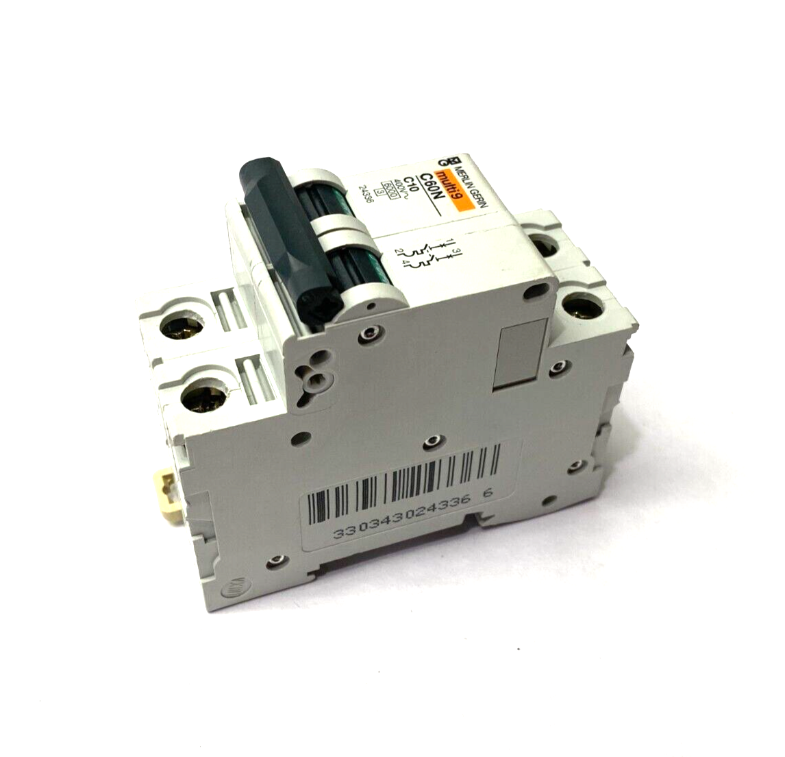 Merlin Gerin C60NC10 multi9 2-Pole Circuit Breaker 400V 24336 - Maverick Industrial Sales