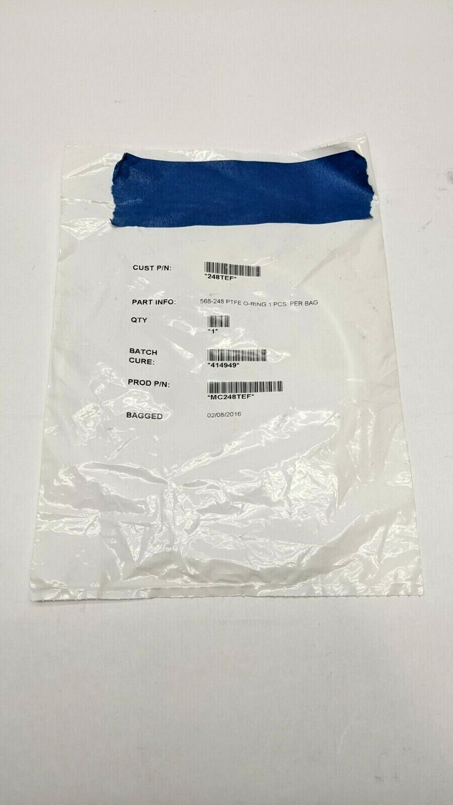 248TFE 568-248 PTFE O-Ring 4-3/4" ID x 5" OD x 1/8" W - Maverick Industrial Sales