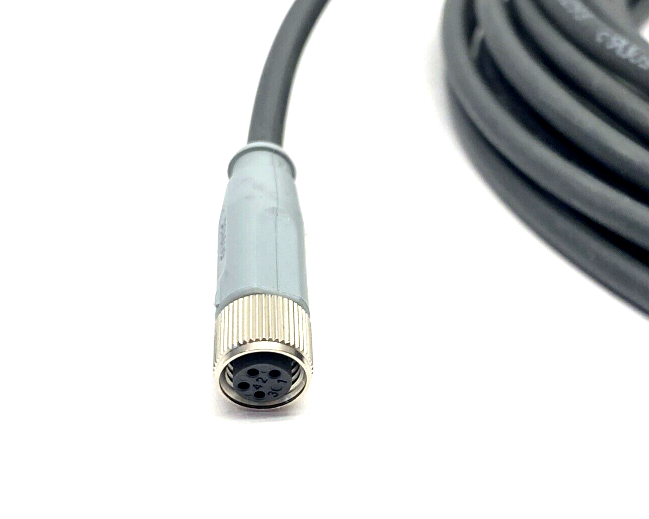 Conec 43-13696 Cordset M12 Male 4-Pin To M8 female 4-Pin SAL-12-RS4-8-RK4-10/K1 - New – Open box - Maverick Industrial Sales