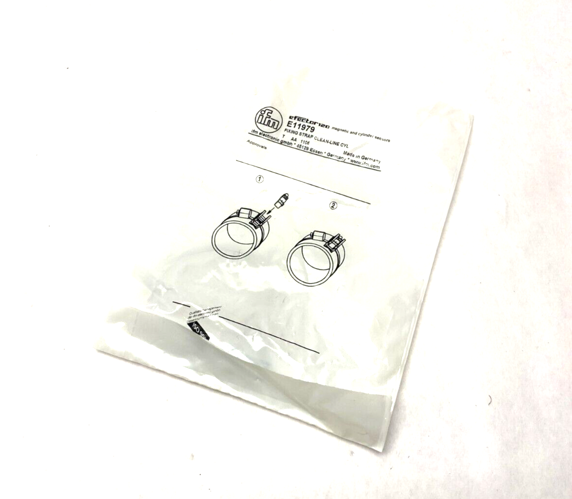 Ifm E11979 Sensor Fixing Strap for Clean Line Cylinders - Maverick Industrial Sales