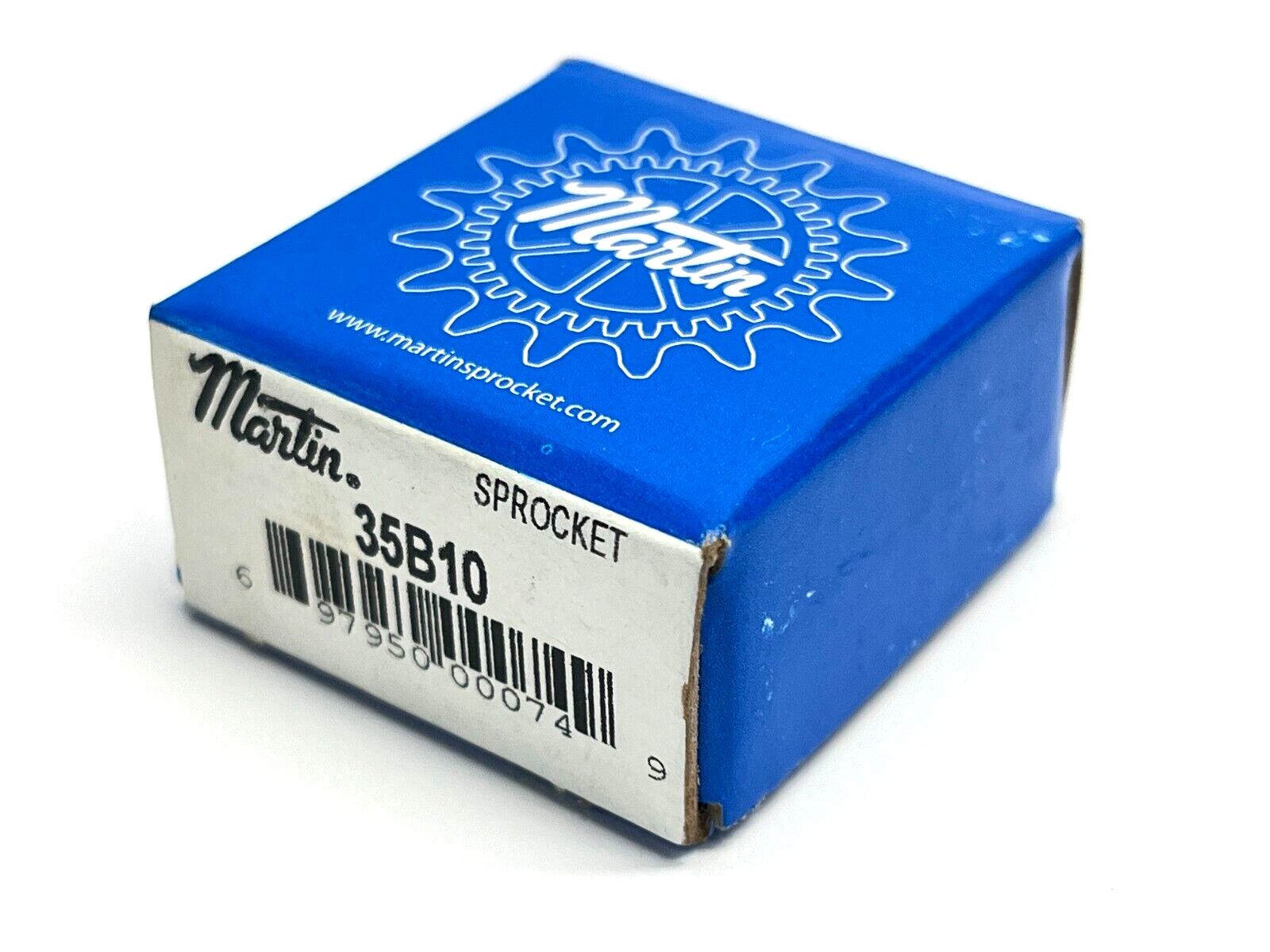 35B10 | Martin Sprocket 10 Teeth 35 / 3/8" B Hub 0.375" Bore - New - Maverick Industrial Sales