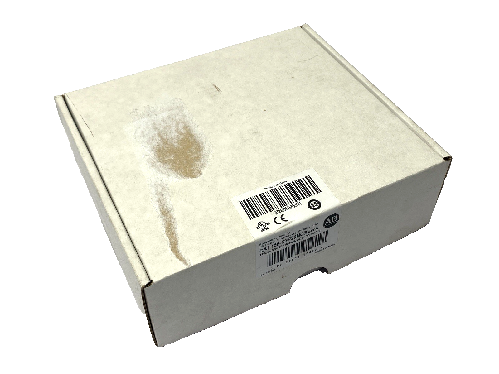 Allen Bradley 156-C3P20NCB Solid State Contact 20A 600VAC Ser. A - Maverick Industrial Sales