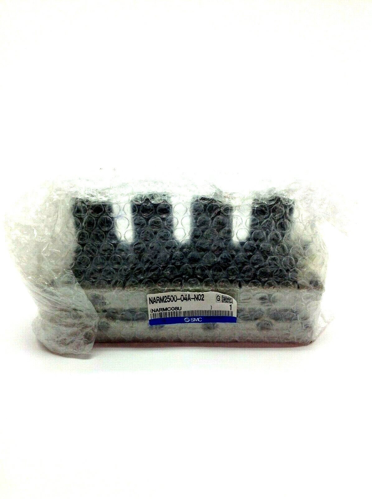 NARM2500-04A-N02 | SMC 4 Regulator Manifold 26 SCFM 123 PSI Max - New - Maverick Industrial Sales