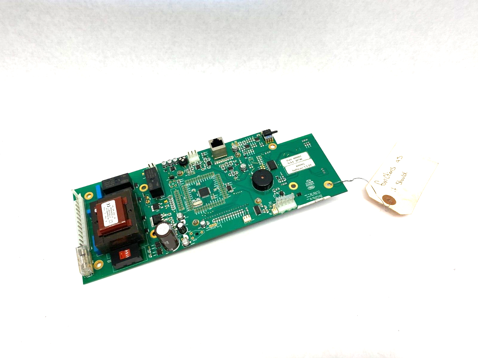 400002 | Posin Input/Output Controller Card w/ Digital Screen V2.19 Software - Used - Maverick Industrial Sales