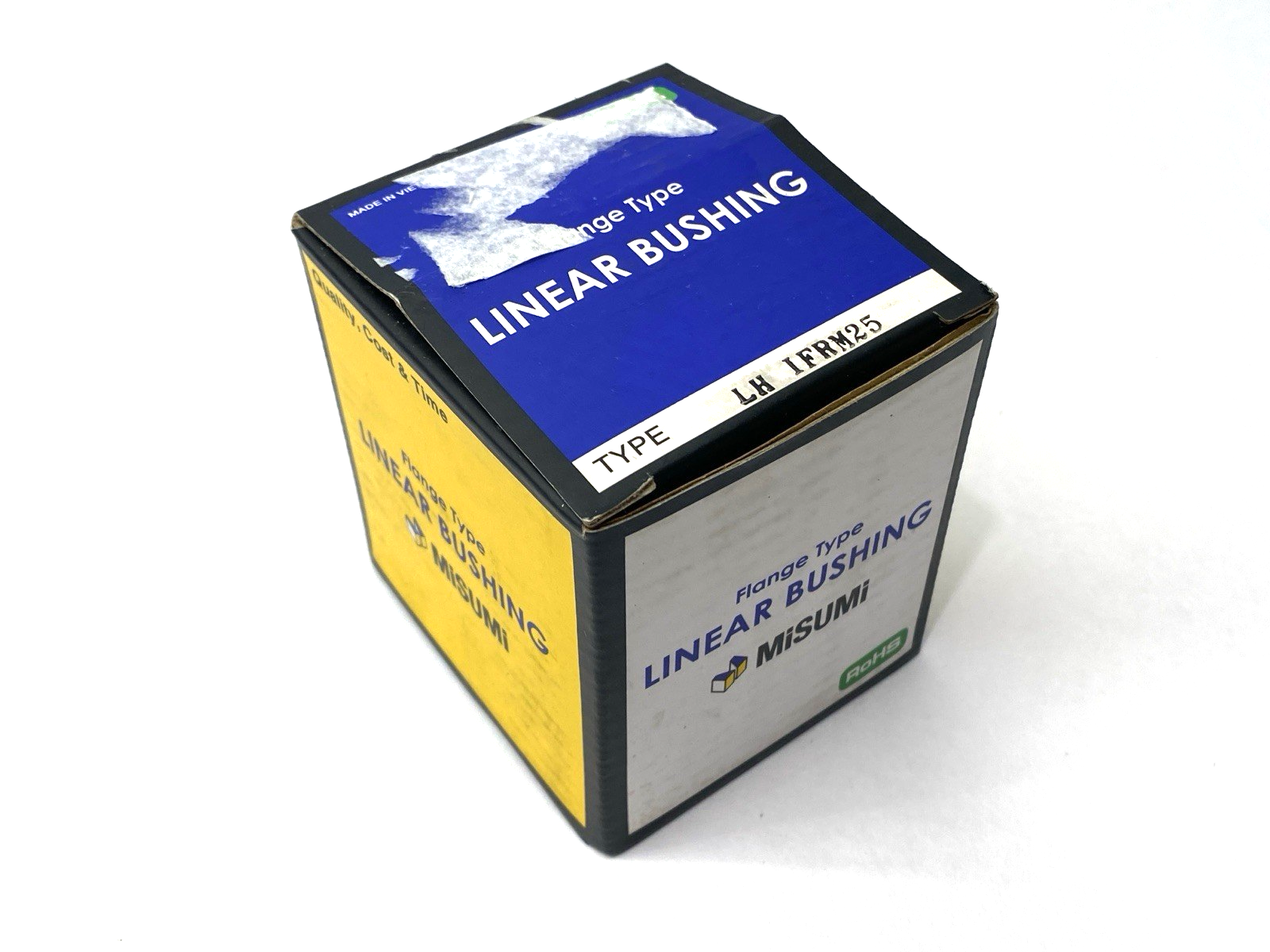 Misumi LHIFRM25 Flange Linear Bushing 59mm Overall Length - New - Maverick Industrial Sales