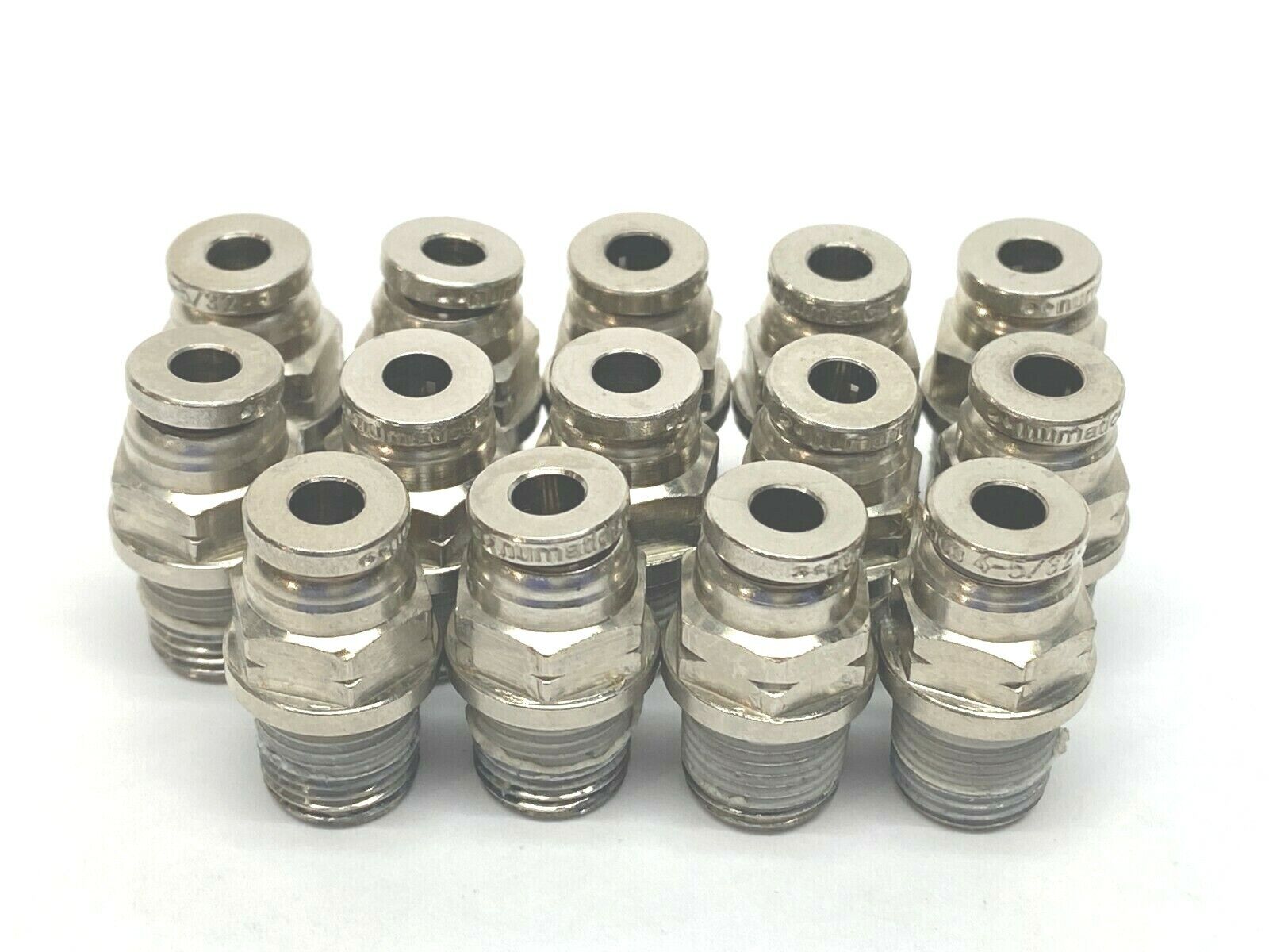 Numatics INWB-103-532-020 5/32" PTC 1/8" Male Fitting LOT OF 14 - Used - Maverick Industrial Sales