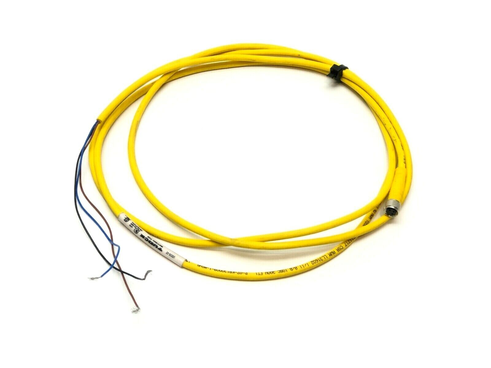 Turck PKG 3M-10 Single Ended Cordset 3-Pin Pico Fast 5ft Length U2515-22 - Used - Maverick Industrial Sales