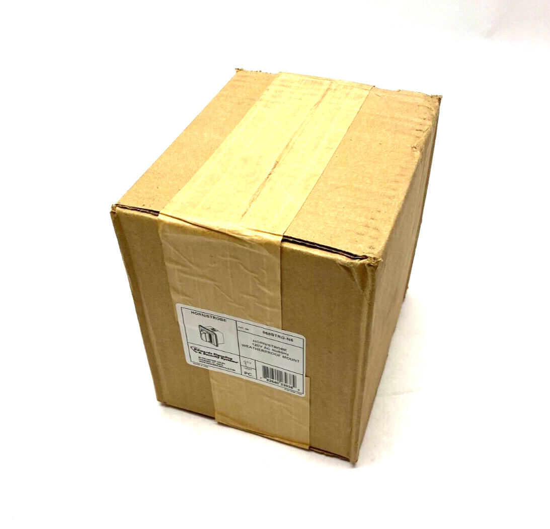 868STRG-N5 | Edwards Signaling Weatherproof Xenon Beacon Horn/Strobe 120VAC - New - Maverick Industrial Sales