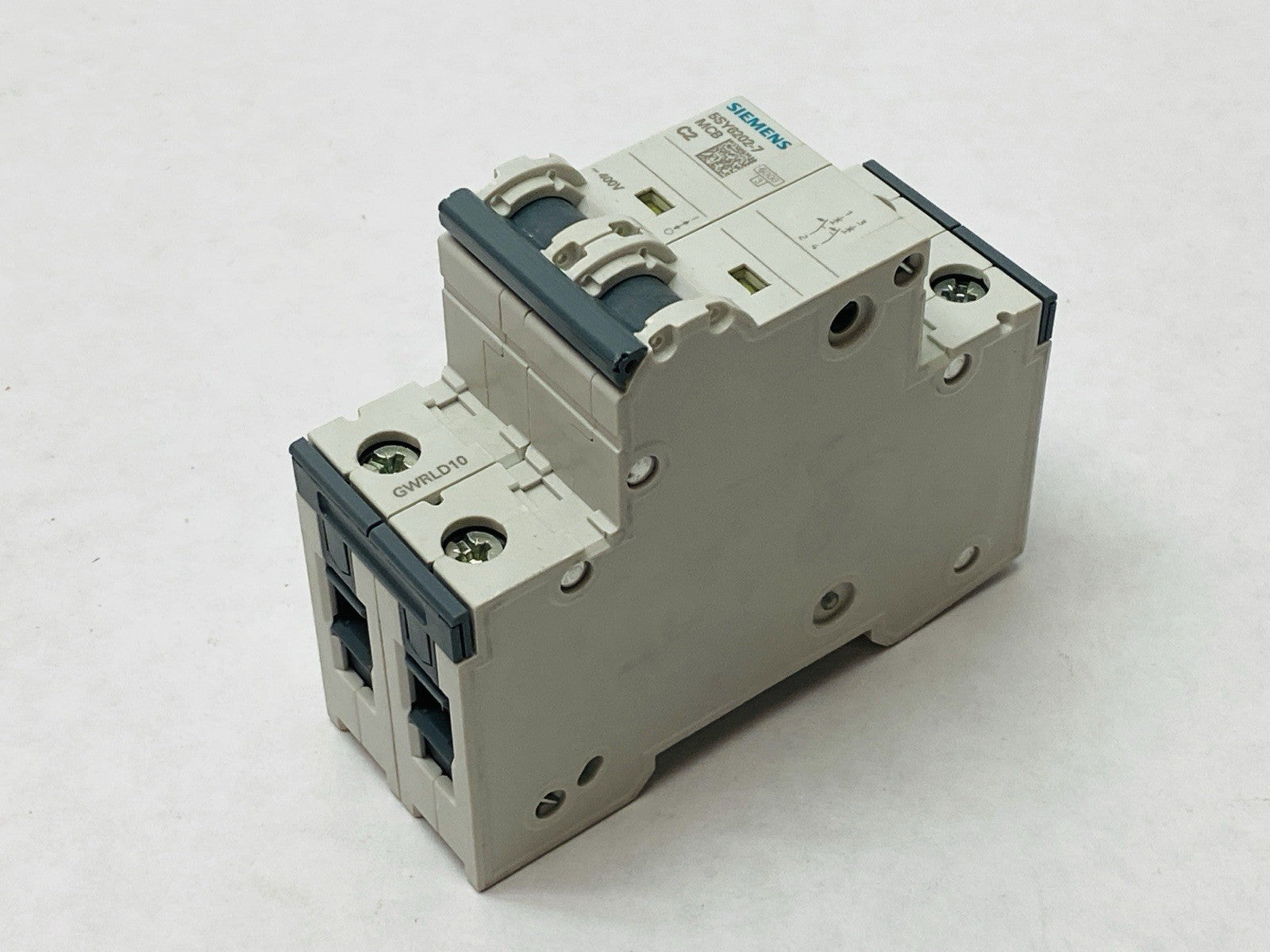 Siemens 5SY6202-7 Miniature Circuit Breaker 2-Pole 2A 400V - Maverick Industrial Sales
