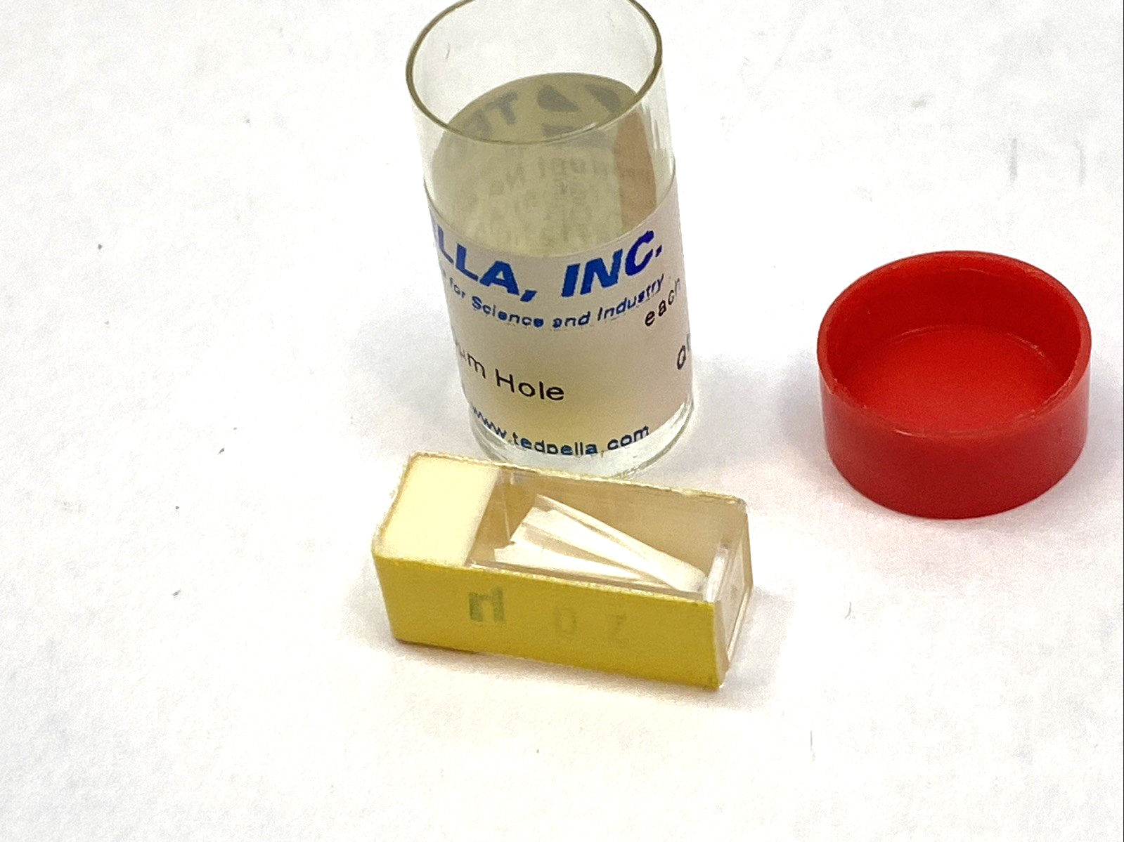 60020 | Ted Pella EM Aperture 20µm Type B 2mm OD x 0.6mm Thick - New – Open box - Maverick Industrial Sales