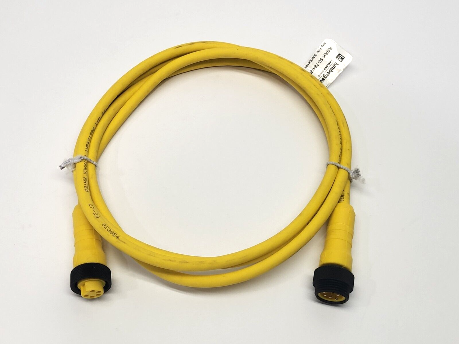 Lumberg Automation RSRK 50-794/2M Double-Ended Cordset 5-Pin M to F 500004199 - New – Open box - Maverick Industrial Sales