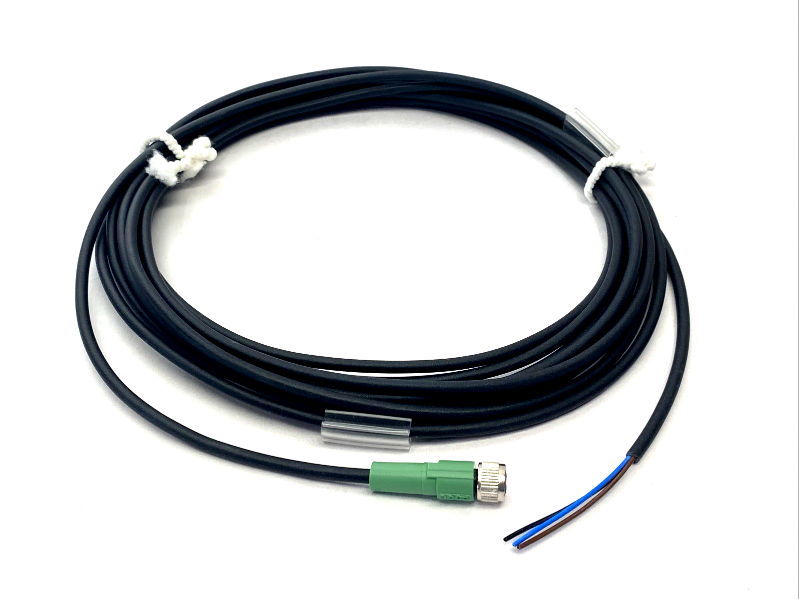 Phoenix Contact SAC-3P-5,0-PUR/M 8FS Cable/Cordset M8 Female 3-Pin 5m 1669628 - New – Open box - Maverick Industrial Sales