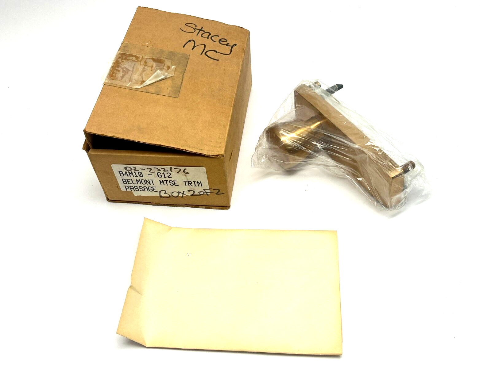 Emhart B4M10-612 Operating Door Knob 406F33 Belmont X B777 - Open box - Maverick Industrial Sales