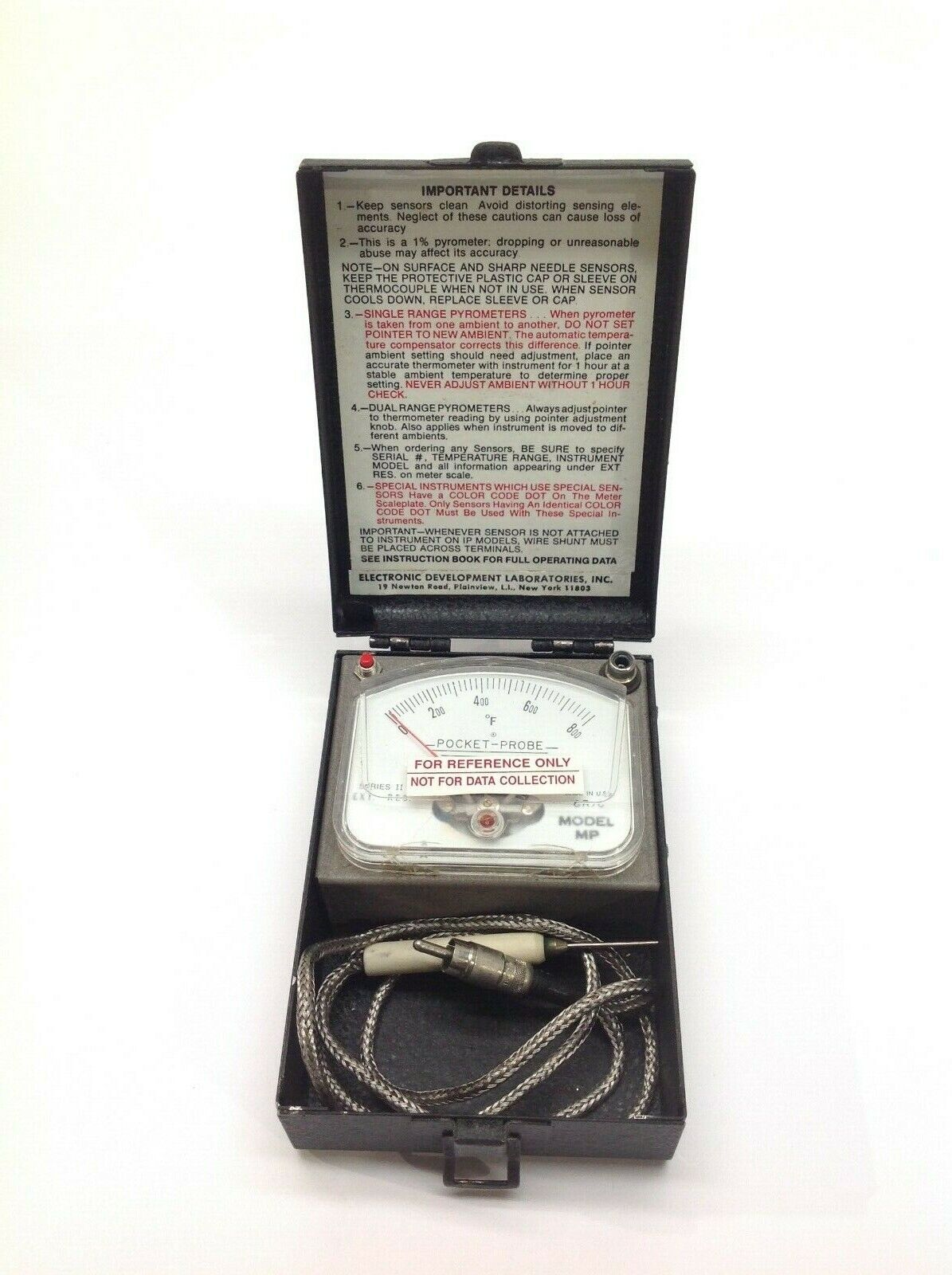 Electronic Development Laboratories MP Pocket-Probe Series II - For parts or not working - Maverick Industrial Sales