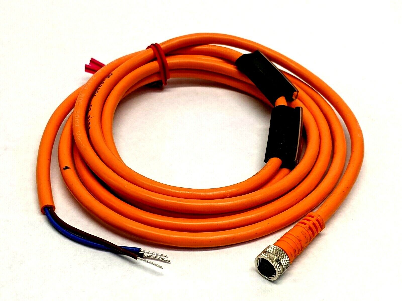 OP-87396 | Keyence Connector Cable M8 3-Pin Straight 2-m PVC - New – Open box - Maverick Industrial Sales