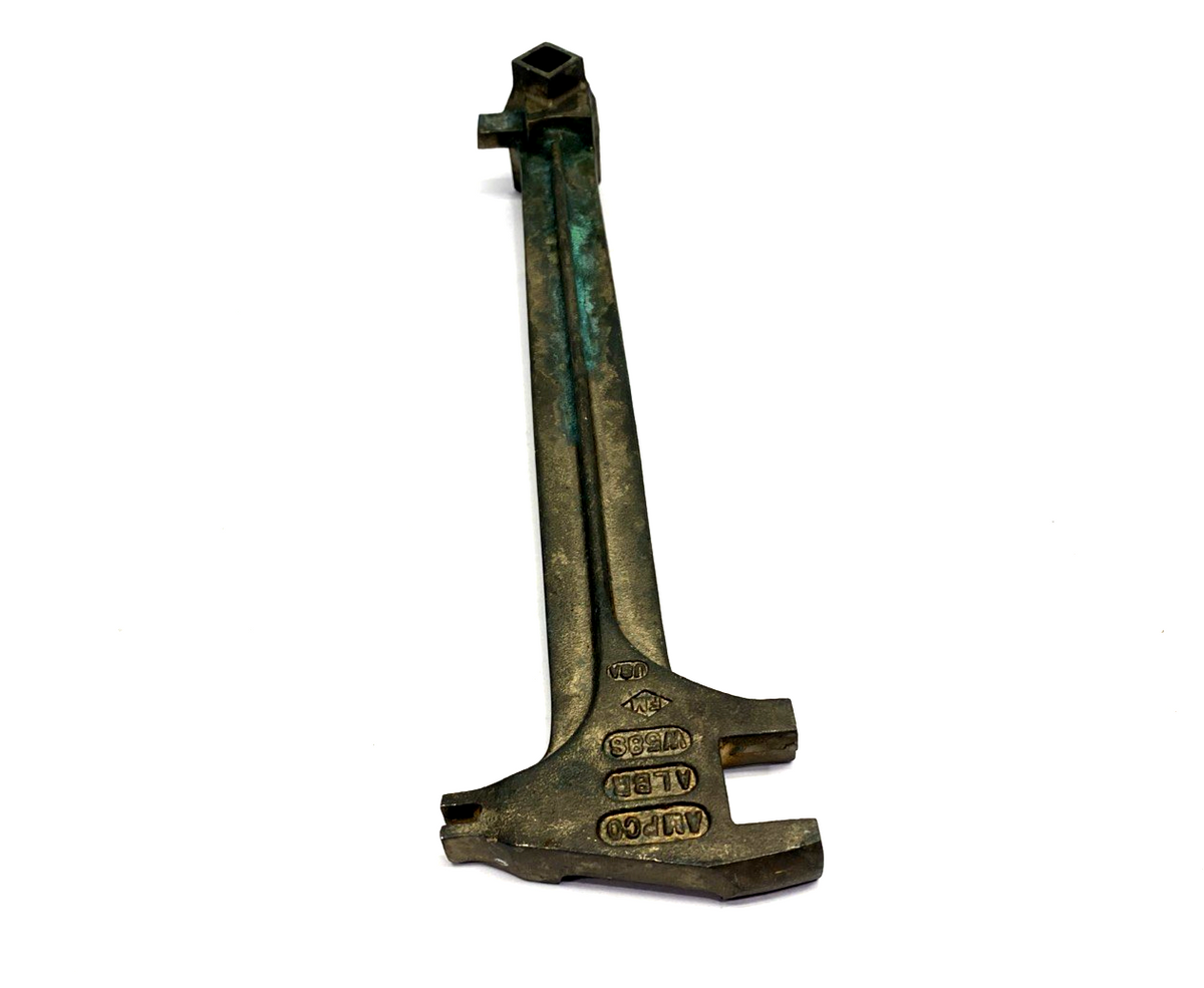 W58S | Ampco Non-Sparking Drum Plug/Bung Wrench, Aluminum Bronze, 15" Length - Used - Maverick Industrial Sales
