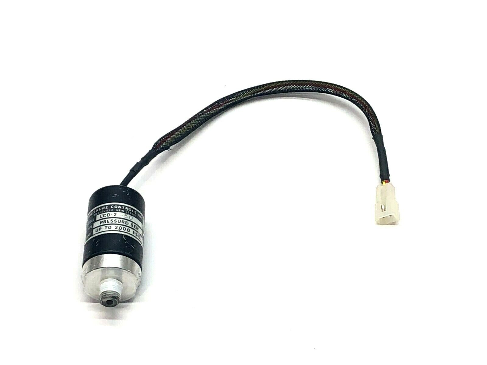 Pressure Controls LCD-2-50 Pressure Sensor 2000PSIG Max - For parts or not working - Maverick Industrial Sales