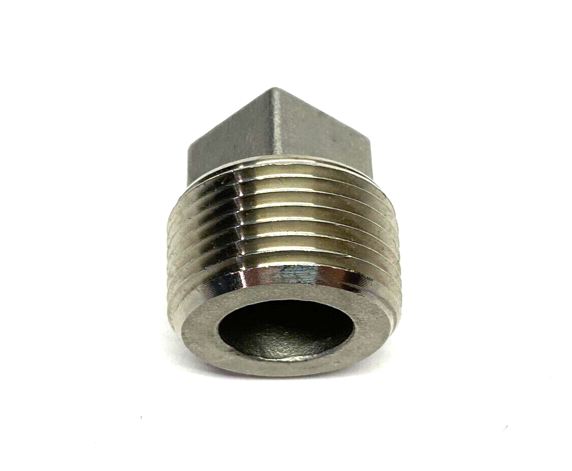 NPT-PK1 Threaded Square Head Plug 1" NPT 304 Steel, SP114, TC-304, 1-150 - New – Open box - Maverick Industrial Sales