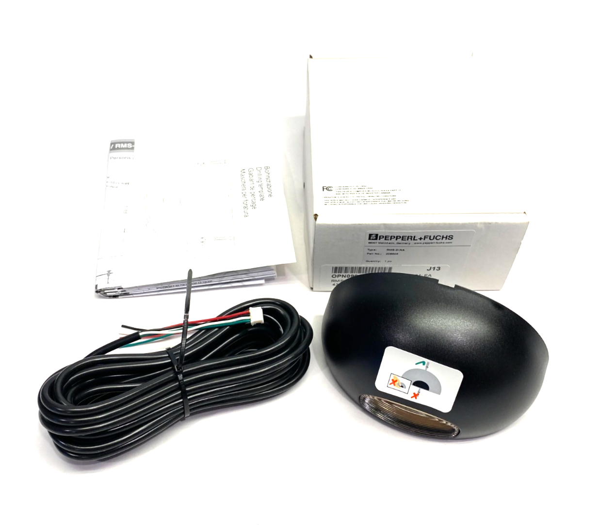 RMS-D-NA | Pepperl+Fuchs Radar Sensor, Microwave Motion Sensor 208606 - New – Open box - Maverick Industrial Sales
