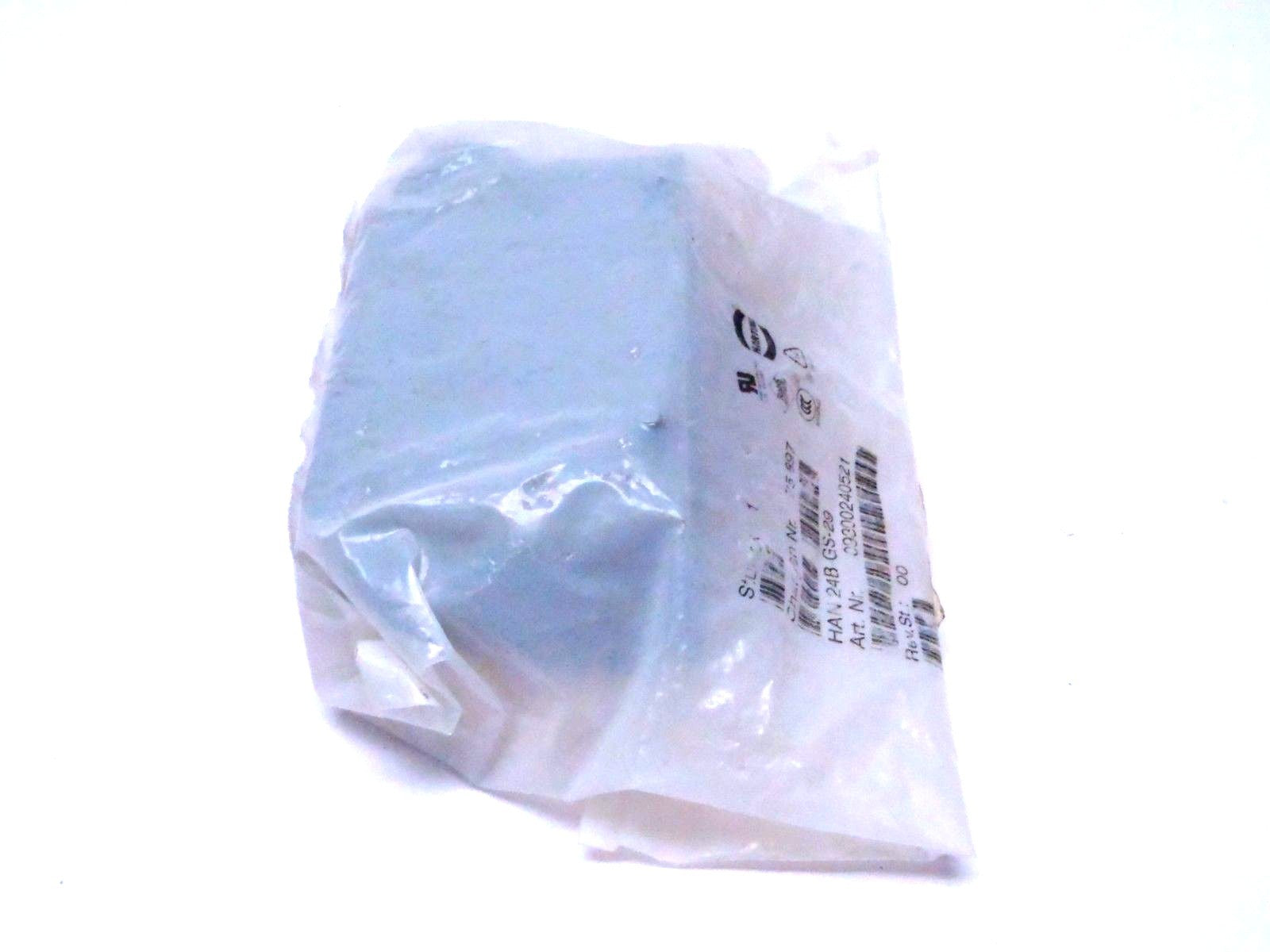 HAN 24B-GS-29 B | Harting Standard Industrial Housing Hood - New – Open Box - Maverick Industrial Sales