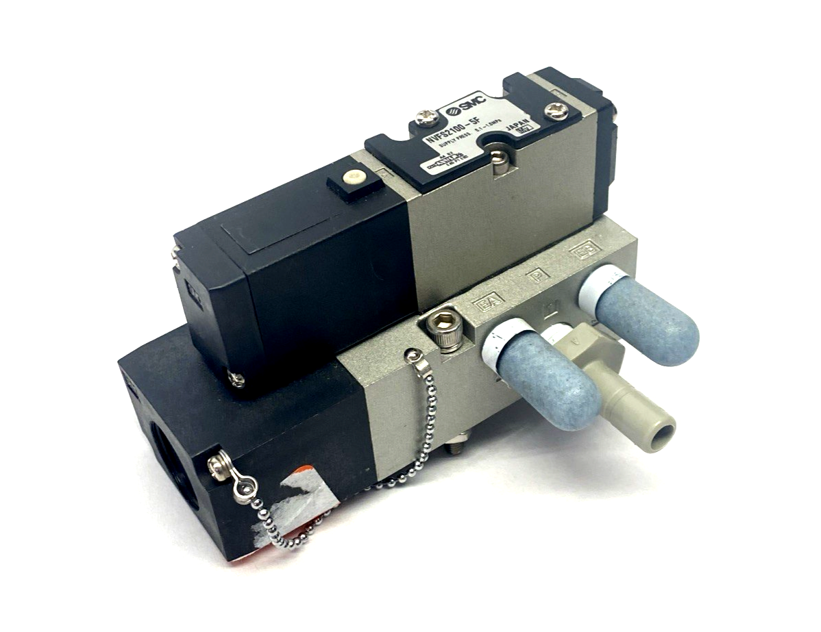 SMC NVFS2100-5F Pneumatic Solenoid Valve 4/5 Port 24VDC - Maverick Industrial Sales