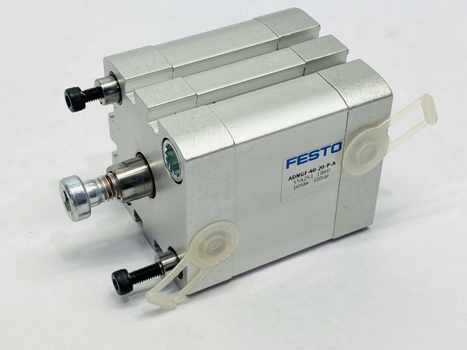 Festo ADNGF-40-20-P-A Compact Pneumatic Cylinder 40mm Bore 20mm Stroke - Maverick Industrial Sales