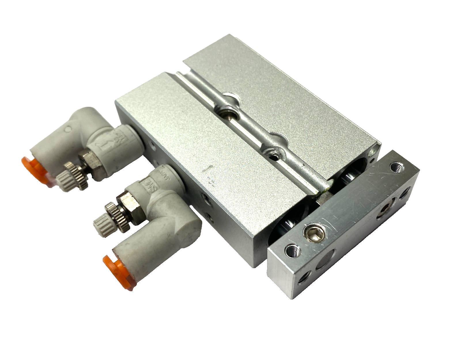 SMC CXSJM10-10 Pneumatic Slide Bearing Compact Cylinder 10mm Bore 10mm Stroke - Maverick Industrial Sales