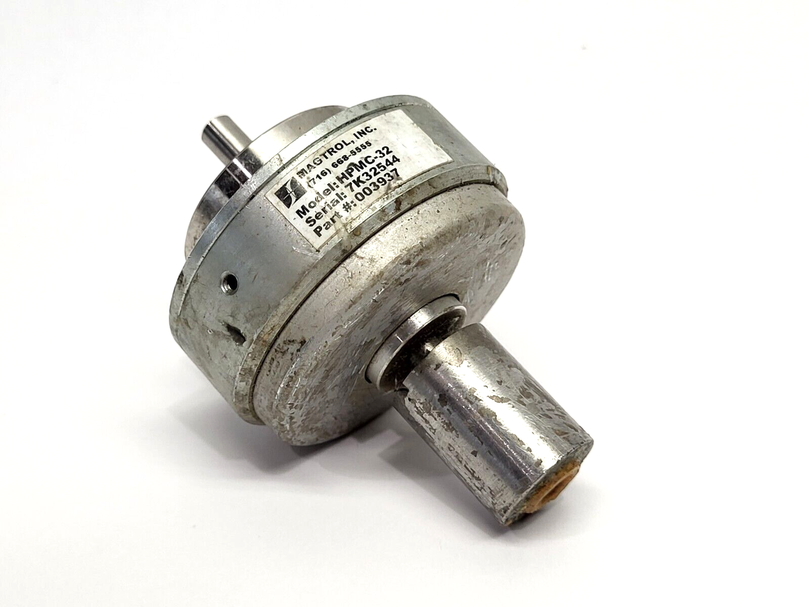 HPMC-32, 003937 | Magtrol Inc. HPMC-32 Permanent Magnetic Brake 003937 HEAVY USE - Used - Maverick Industrial Sales