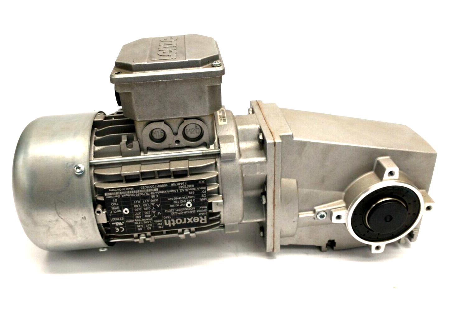 Bosch Rexroth 3842542189 Gearmotor MDEMAXX071-32C1U .45kW GKR04-2MHGR-071C32 - Maverick Industrial Sales