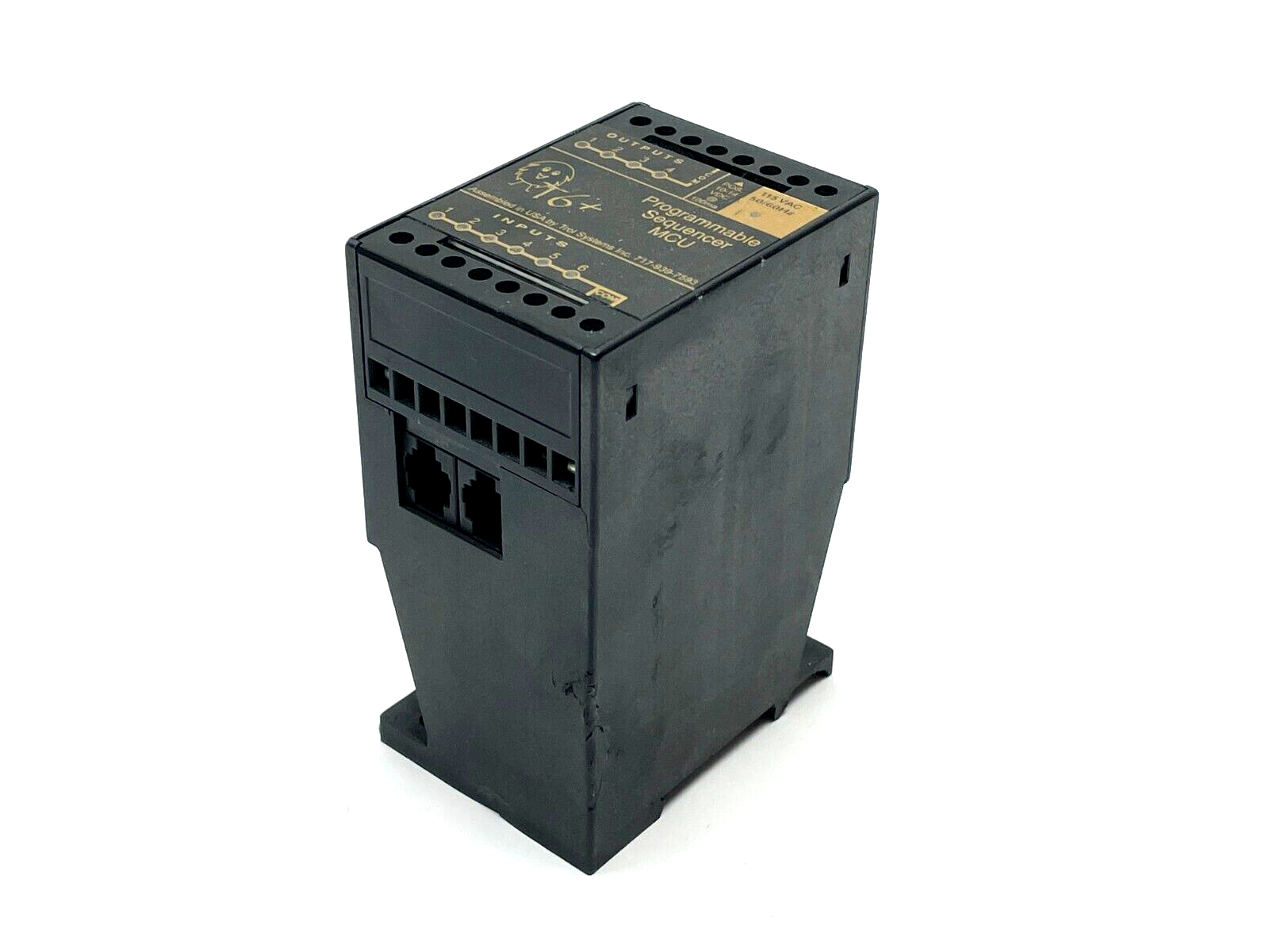 Trol Systems MCU-04-115 Programmable Sequencer - For parts or not working - Maverick Industrial Sales