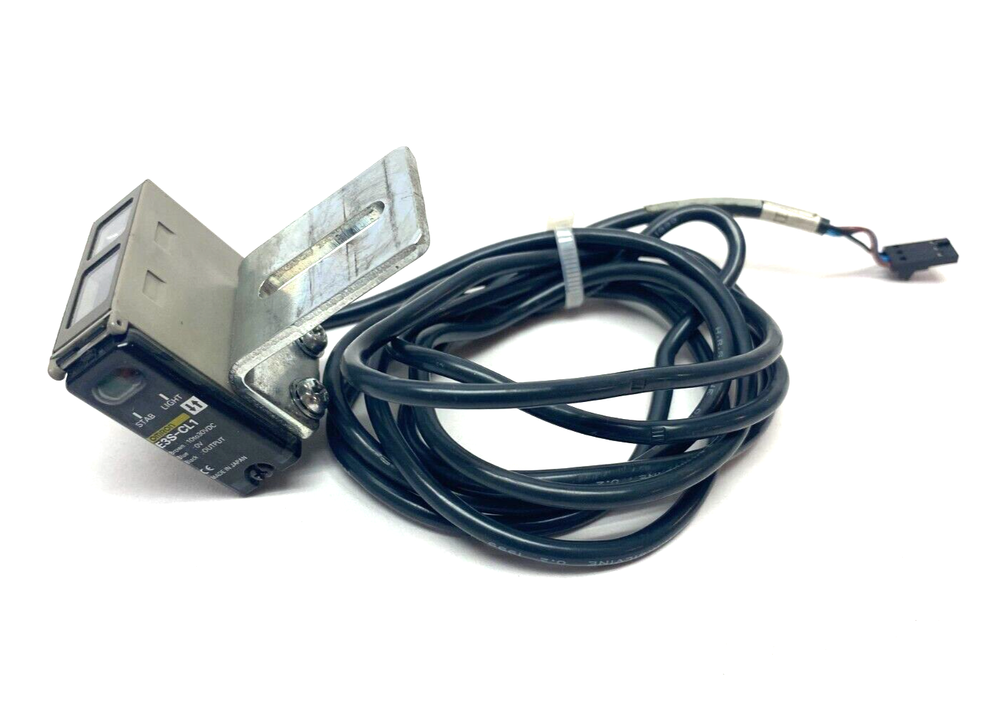 Omron E3S-CL1 Settable-Distance Photoelectric Sensor 5-200mm Sensing Distance - Used - Maverick Industrial Sales