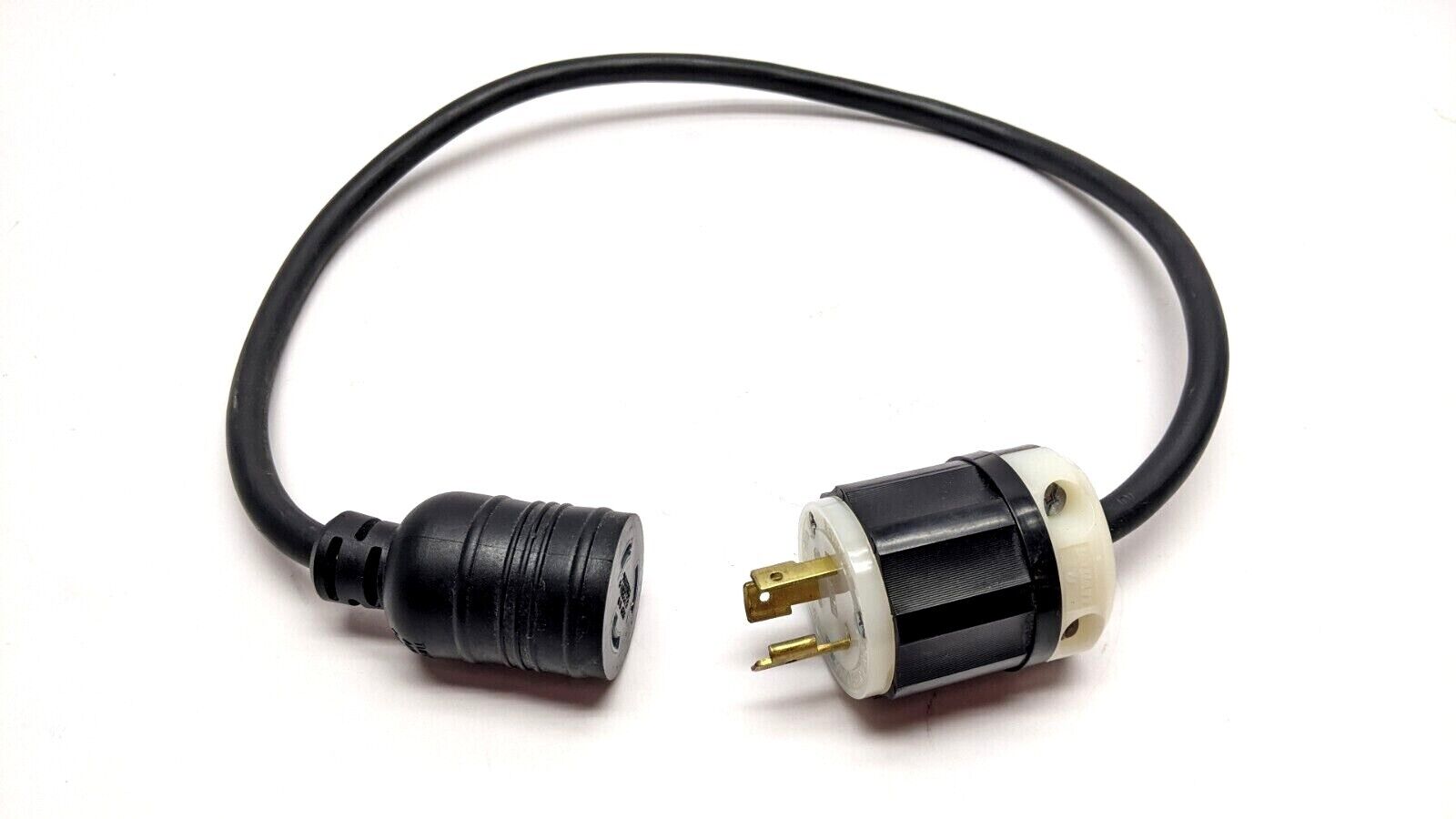 L520P Twist Lock Male to Female Extension 2' Foot - Used - Maverick Industrial Sales