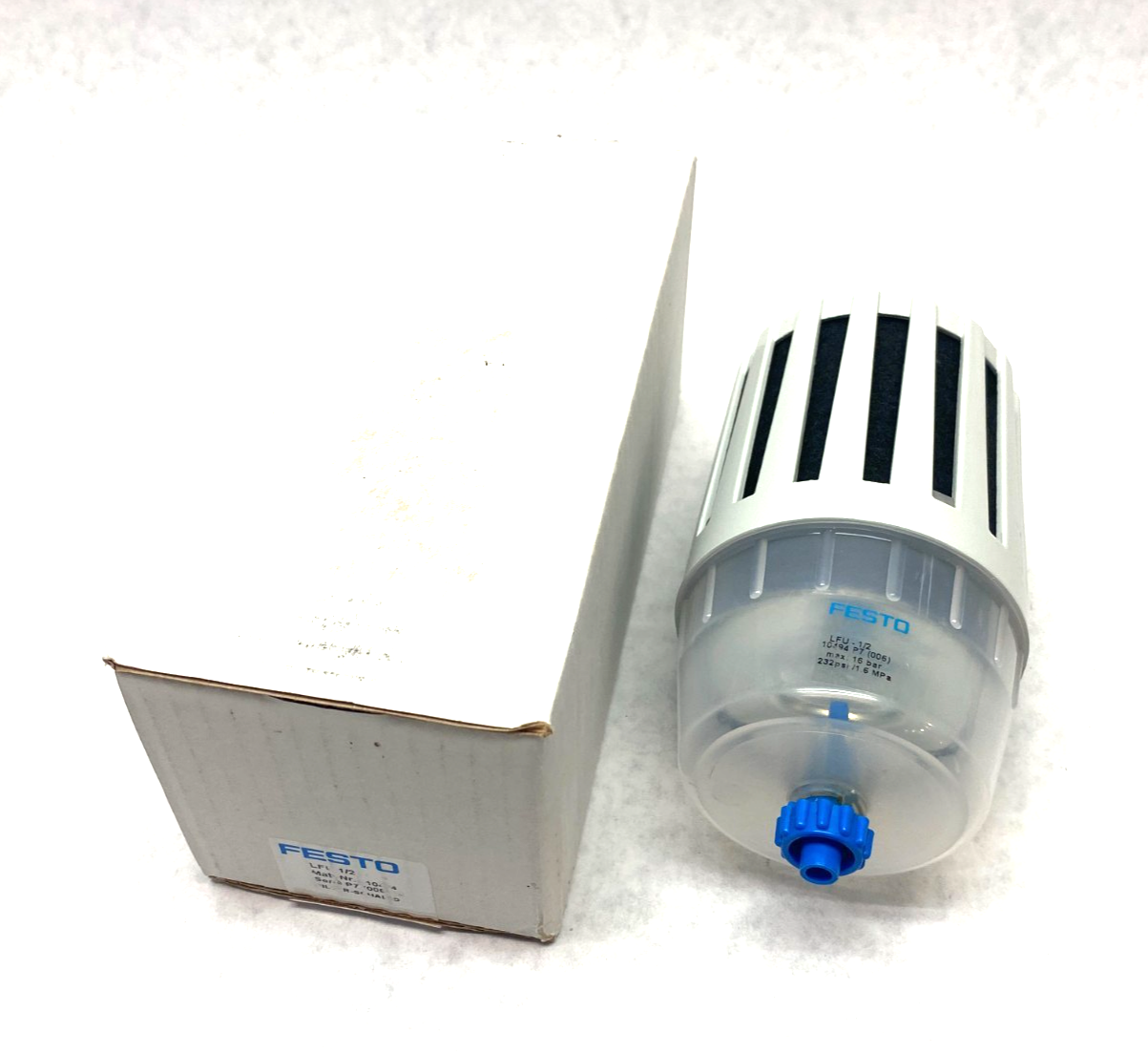 Festo LFU-1/2 Filter Muffler 1 µm Filter Grade G1/2 10494 - Maverick Industrial Sales