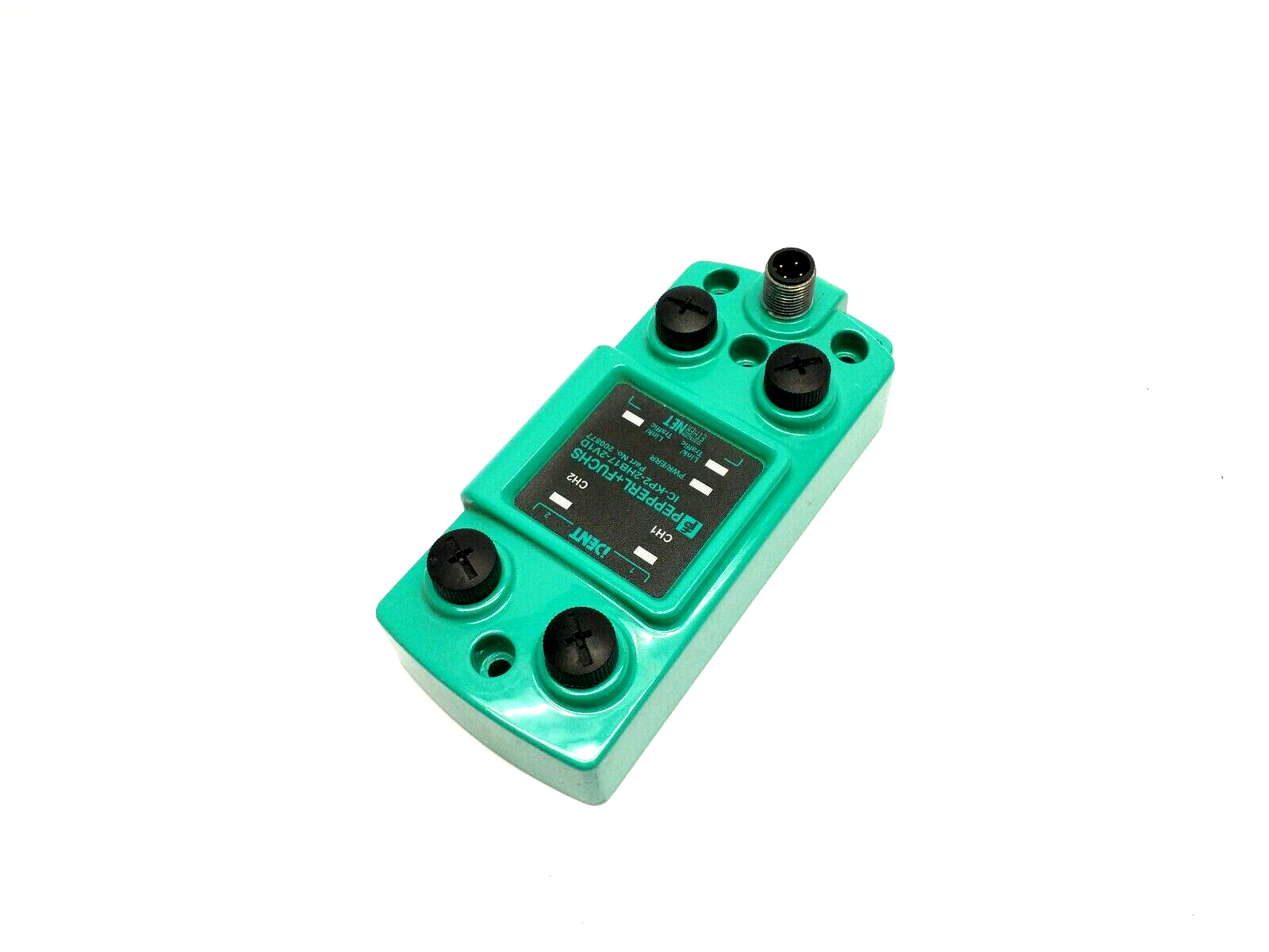 Pepperl+Fuchs IC-KP2-2HB17-2V1D iDENT Compact Control Interface Unit 200877 - For parts or not working - Maverick Industrial Sales