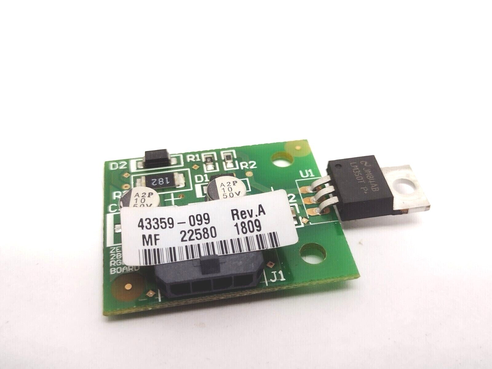 Zebra 43359-099 Rev A Regulator Board - Used - Maverick Industrial Sales