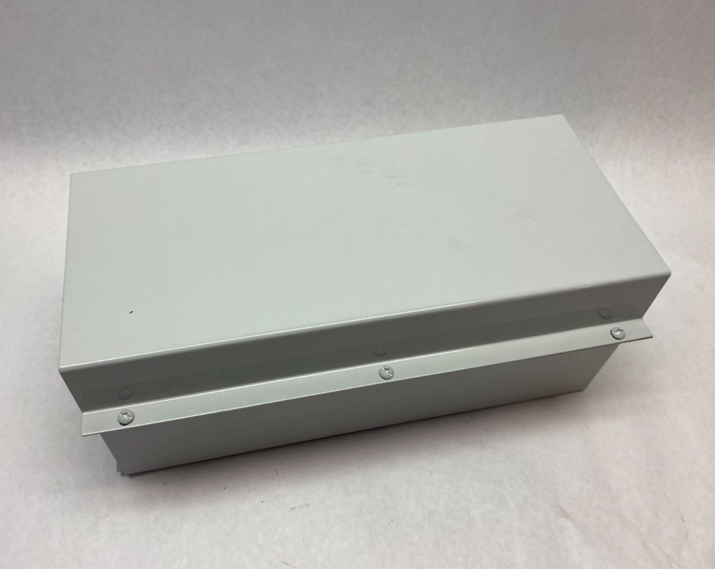 F66GA | Hoffman nVent Telescope Wireway Strait Fitting 6" x 6" PAINTED WHITE - New – Open box - Maverick Industrial Sales