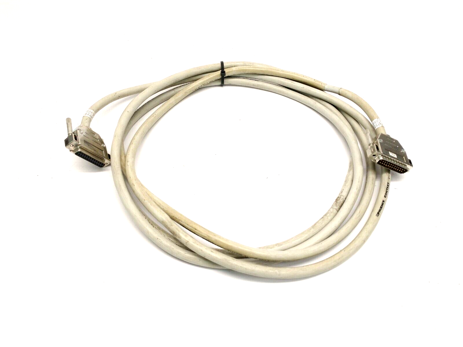 Phoenix Contact CABLE-D25SUB/B/S/400/KONFEK/S Male To Female DB25 4m 2302175 - Used - Maverick Industrial Sales