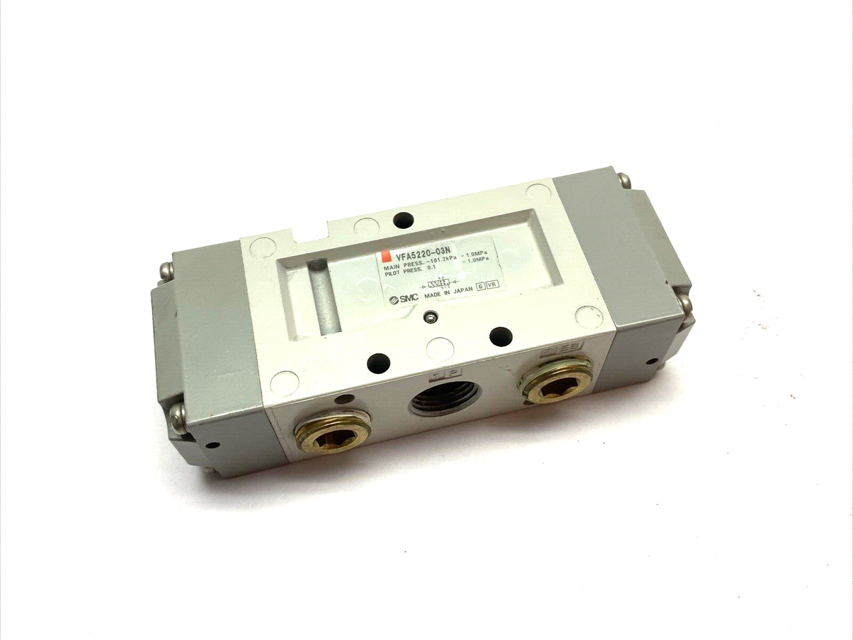 SMC VFA5220-03N Pilot Air Valve 0.1~1.0MPa Pilot Press - Maverick Industrial Sales