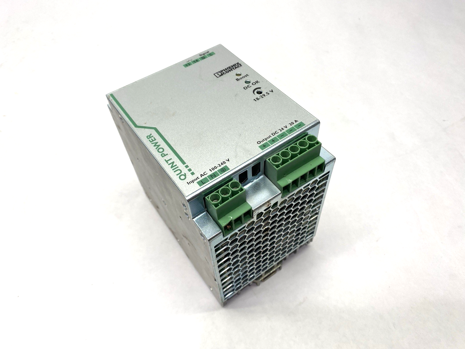 QUINT-PS/1AC/24DC/20 | Phoenix Contact Power Supply 2866776 - For parts or not working - Maverick Industrial Sales