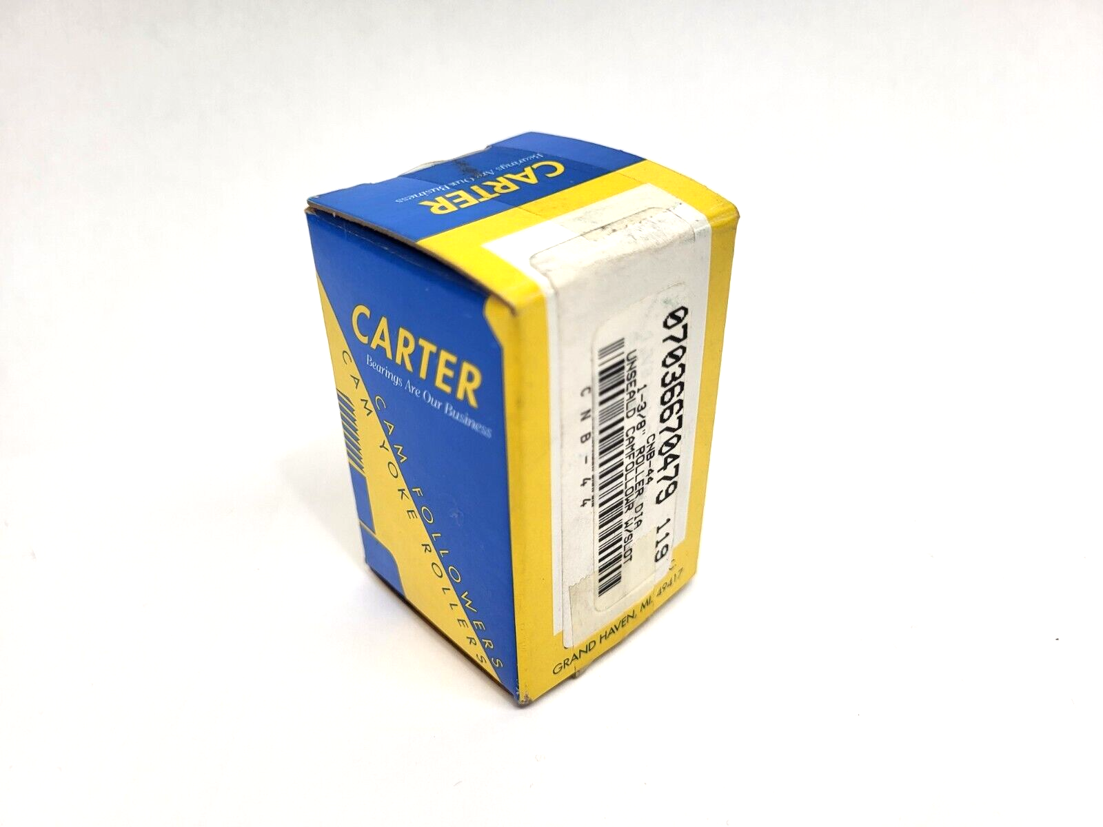 CNB-44, 07036670479 | Carter CNB-44 Cam Follower 07036670479 1-3/8" - New - Maverick Industrial Sales