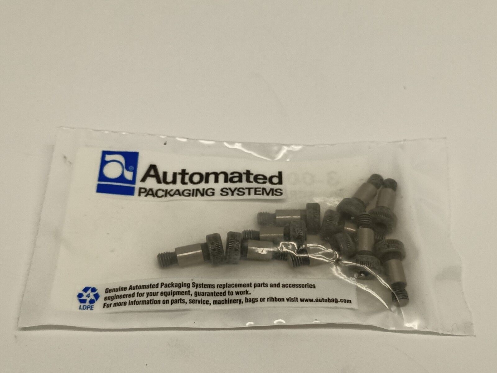 Automated Packaging Systems 3-004784 Black Shoulder Screw PKG OF 10 - Maverick Industrial Sales